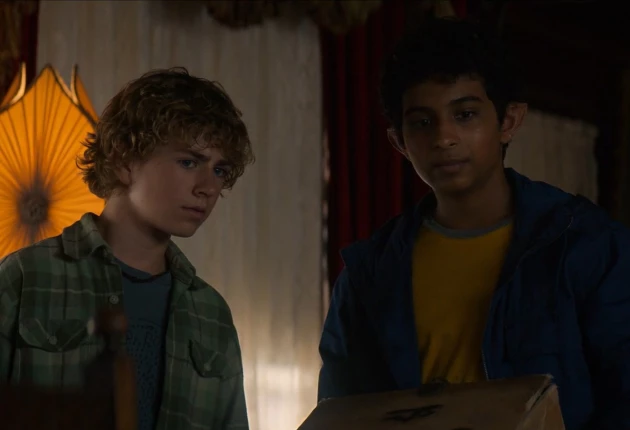 Кадр из 1 сезона сериала Перси Джексон и Олимпийцы